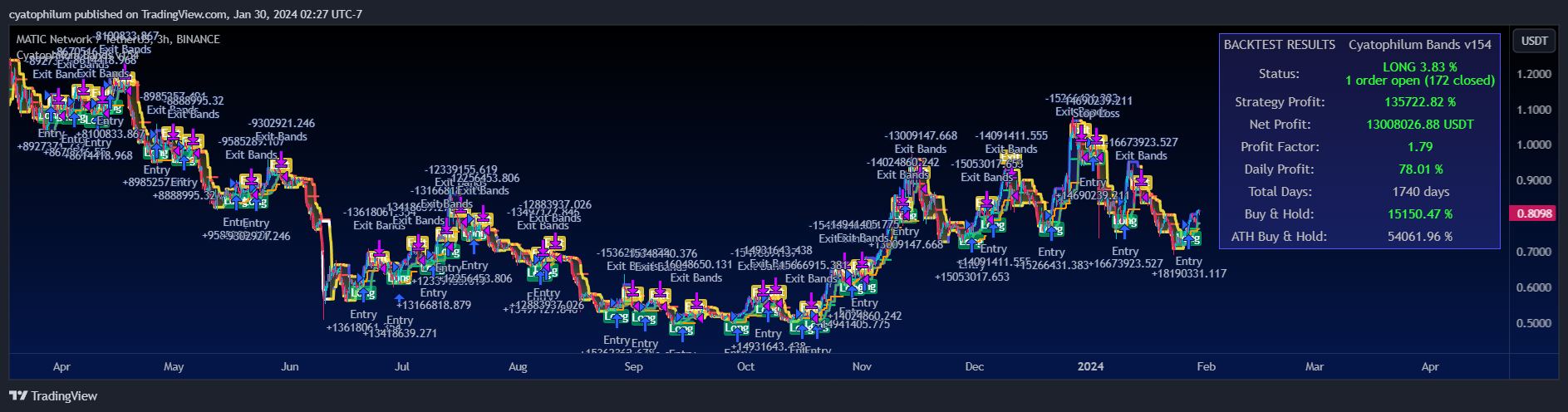 BINANCE:MATICUSDT Chart Image by cyatophilum