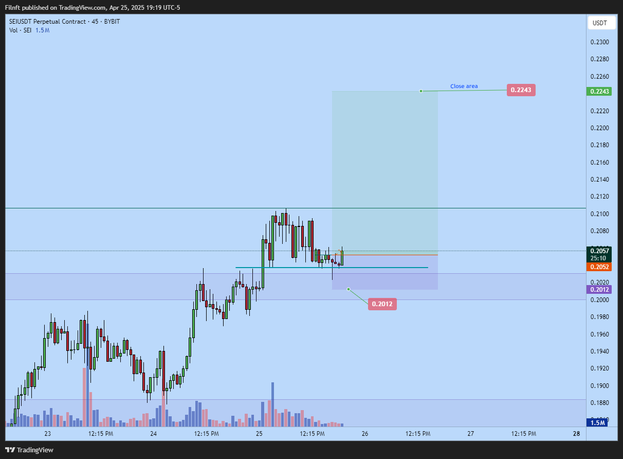BYBIT:SEIUSDT.P Chart Image by Filnft