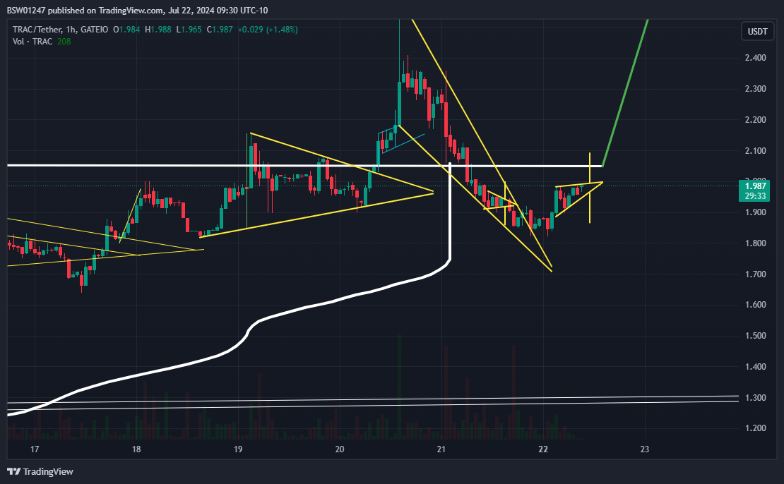 GATEIO:TRACUSDT Chart Image by BSW01247