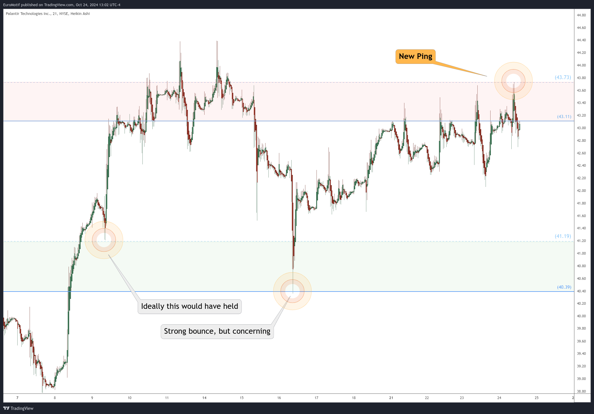 BATS:PLTR Chart Image by EuroMotif