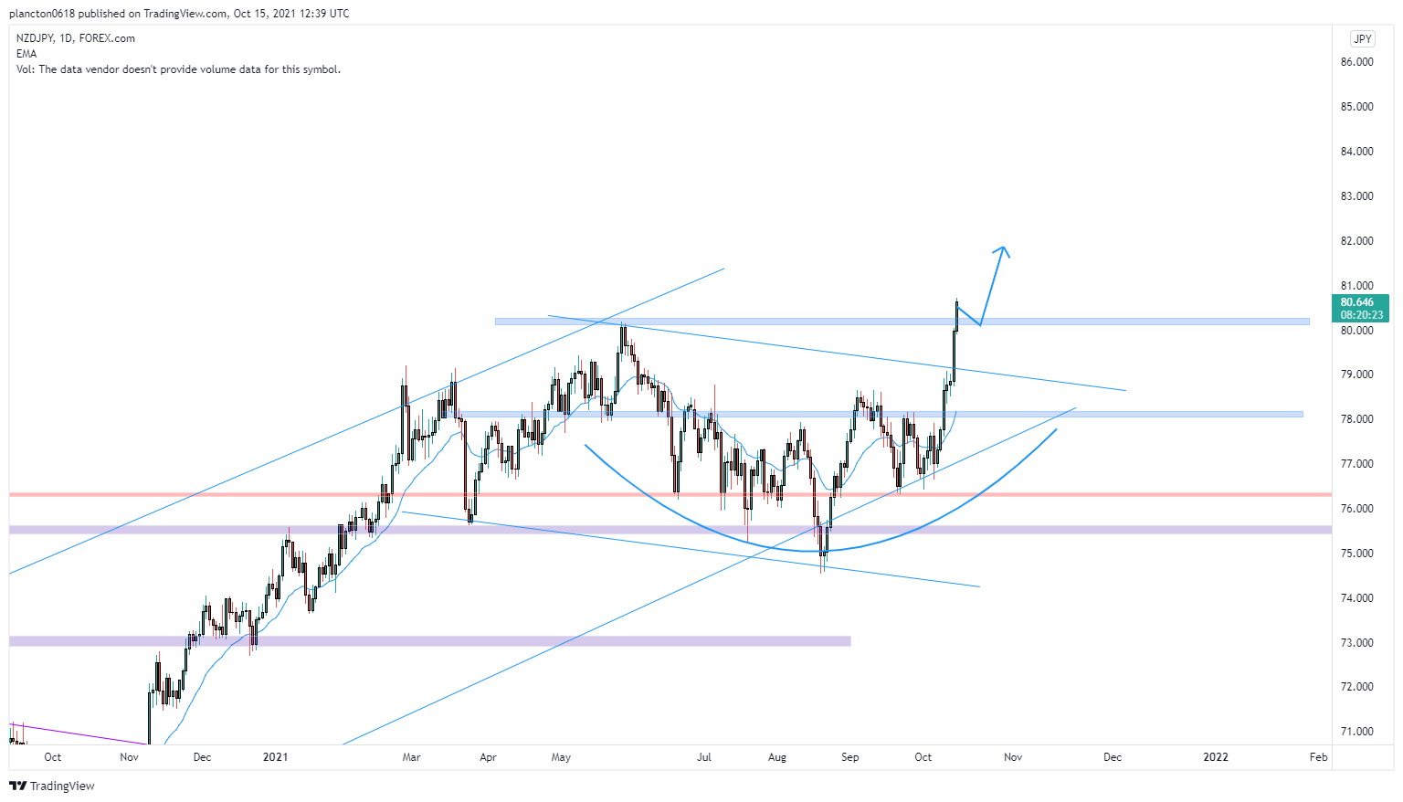 FOREXCOM:NZDJPY Chart Image by InkyGrip