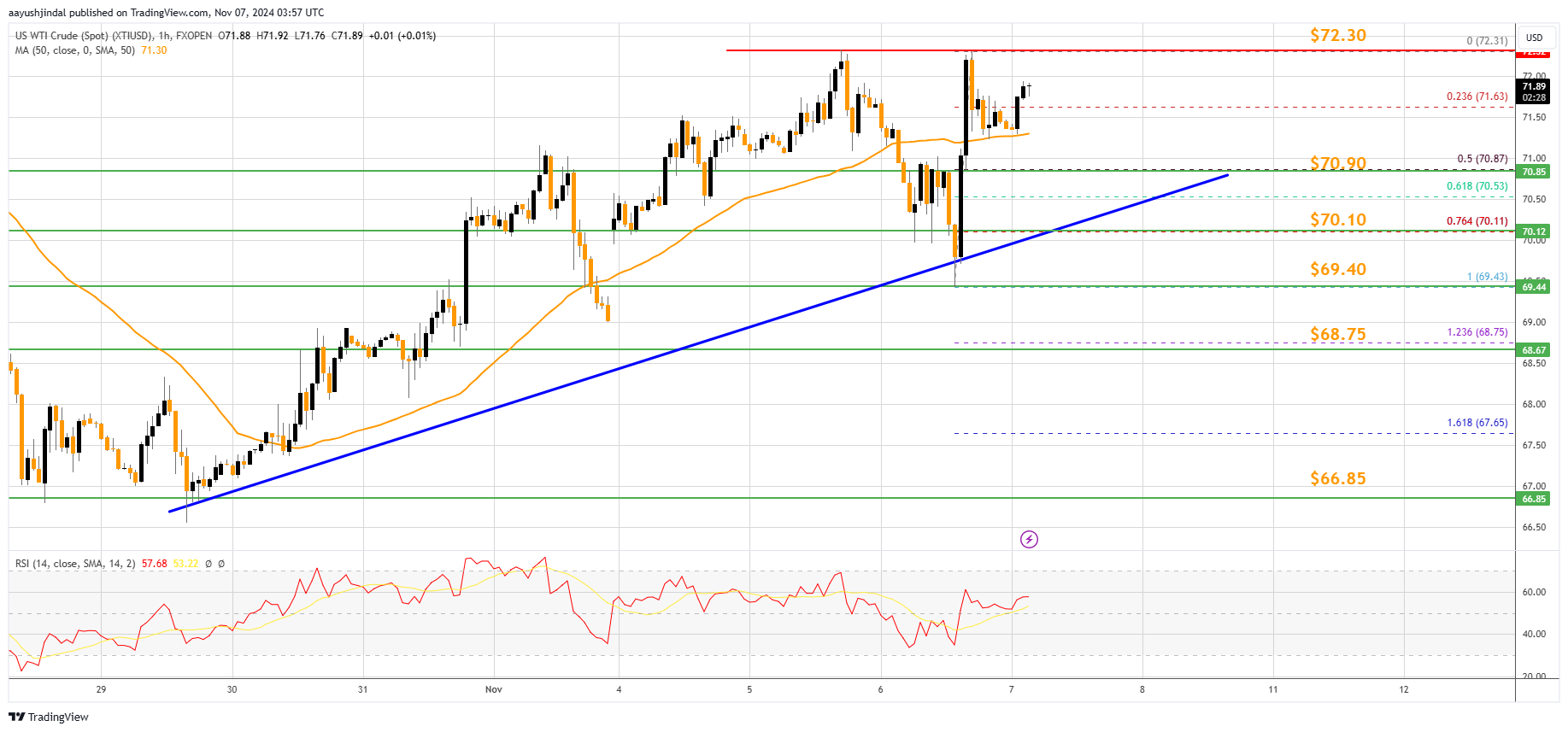 FXOPEN:XTIUSD Chart Image by aayushjindal
