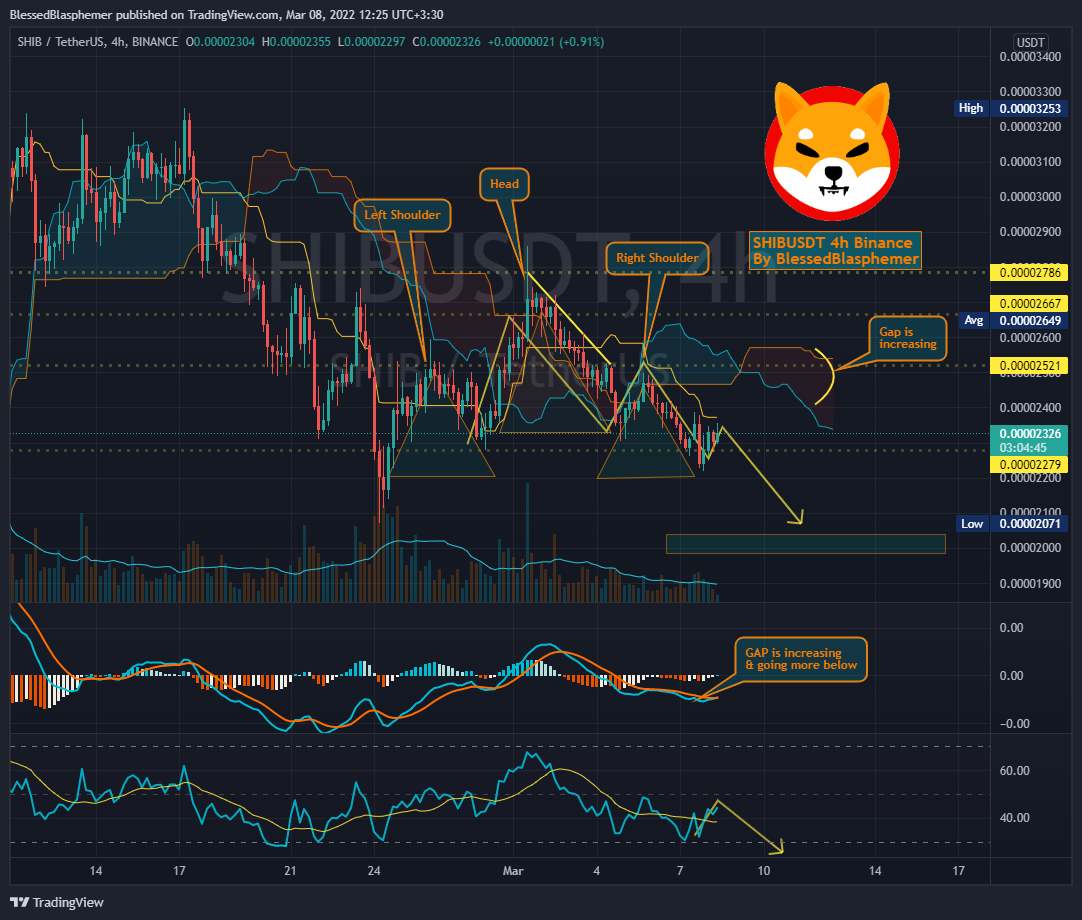 BINANCE:SHIBUSDT Chart Image by BlessedBlasphemer