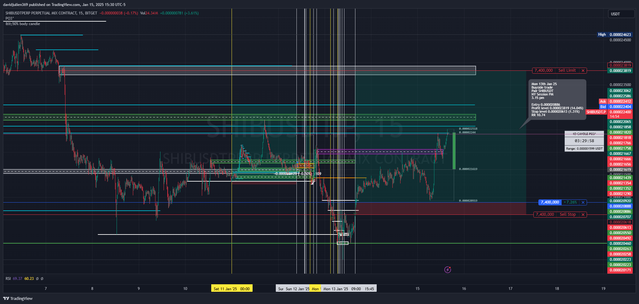 BITGET:SHIBUSDT.P Chart Image by davidjulien369