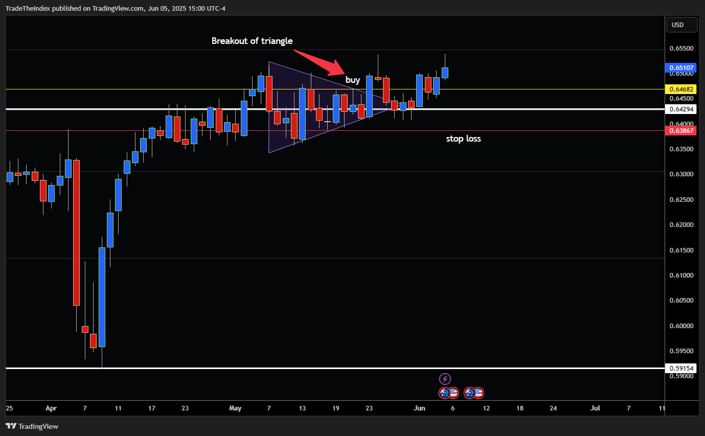 OANDA:AUDUSD Chart Image by TradeTheIndex