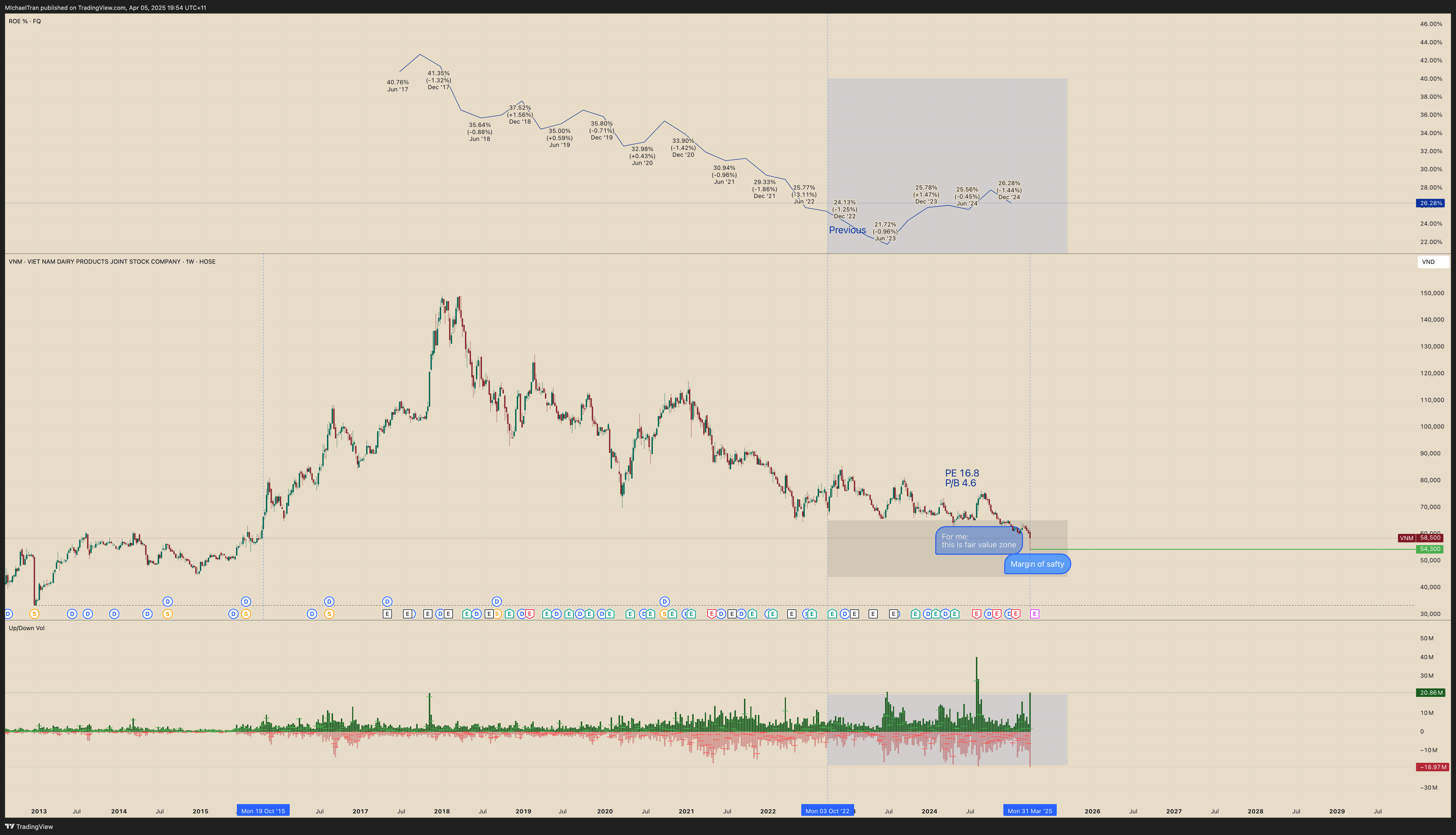 HOSE_DLY:VNM Chart Image by MIchaelTran