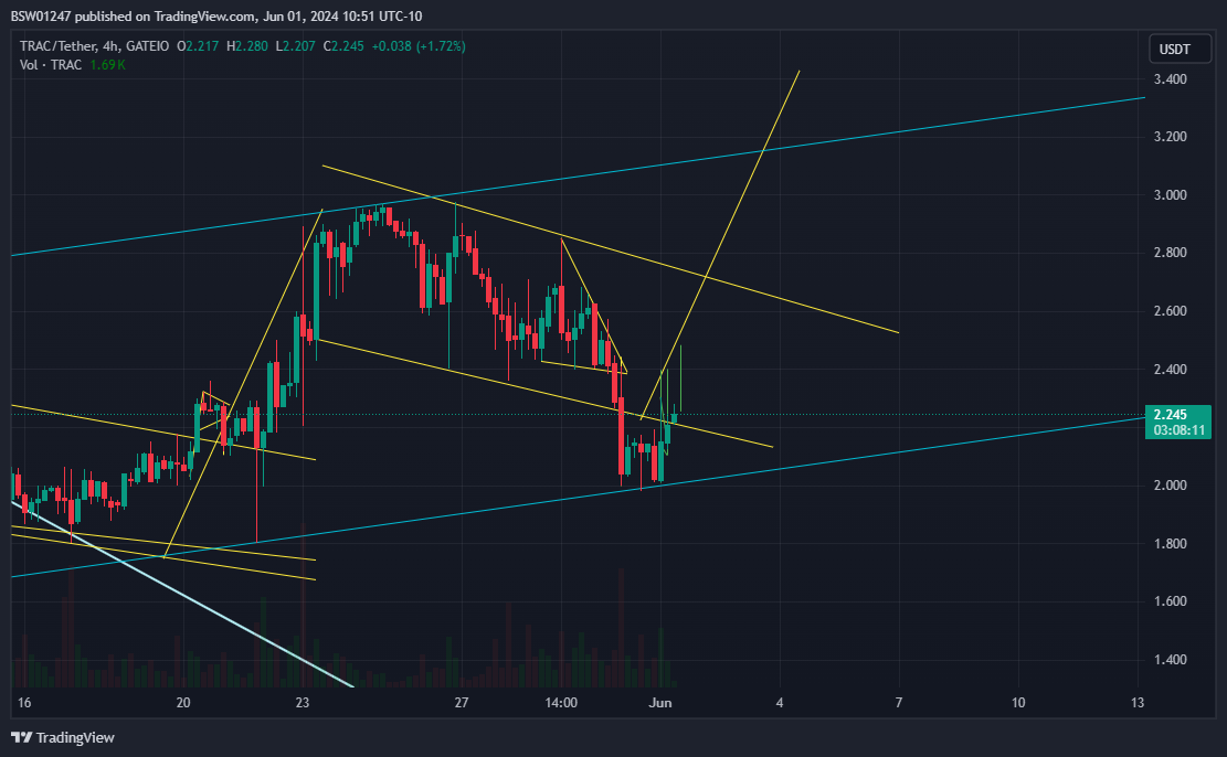 GATEIO:TRACUSDT Chart Image by BSW01247