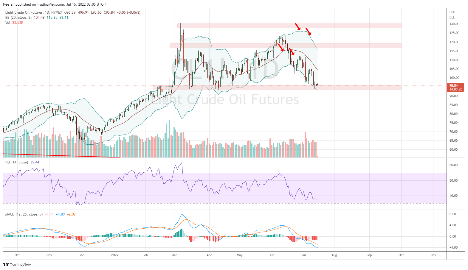 NYMEX:CL1! Chart Image by Nee_sh