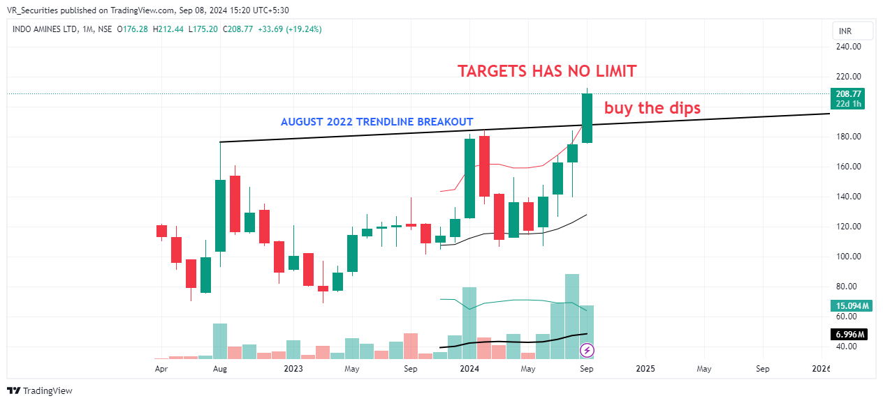 NSE:INDOAMIN Chart Image by VR_Securities