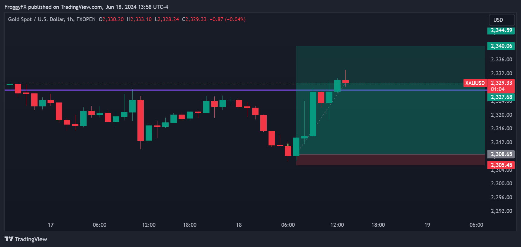 FXOPEN:XAUUSD Chart Image by FroggyFX