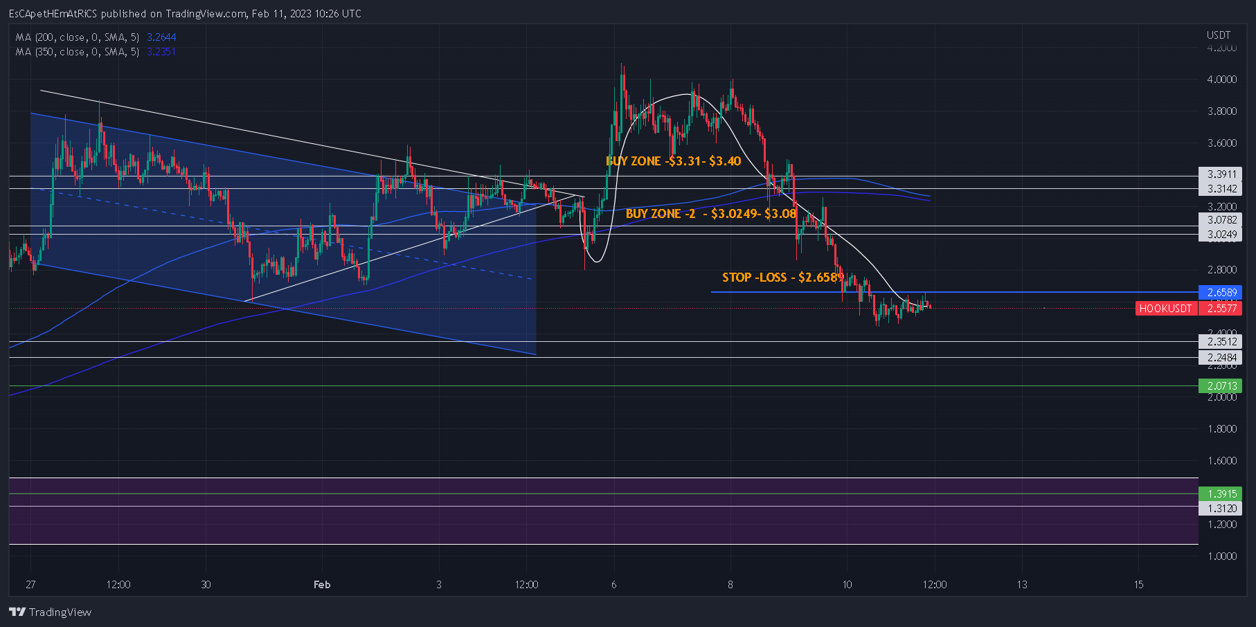 BINANCE:HOOKUSDT Chart Image by EsCApetHEmAtRiCS
