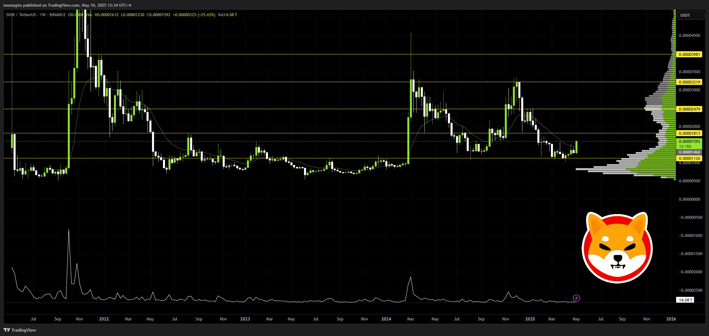 BINANCE:SHIBUSDT Chart Image by moonypto