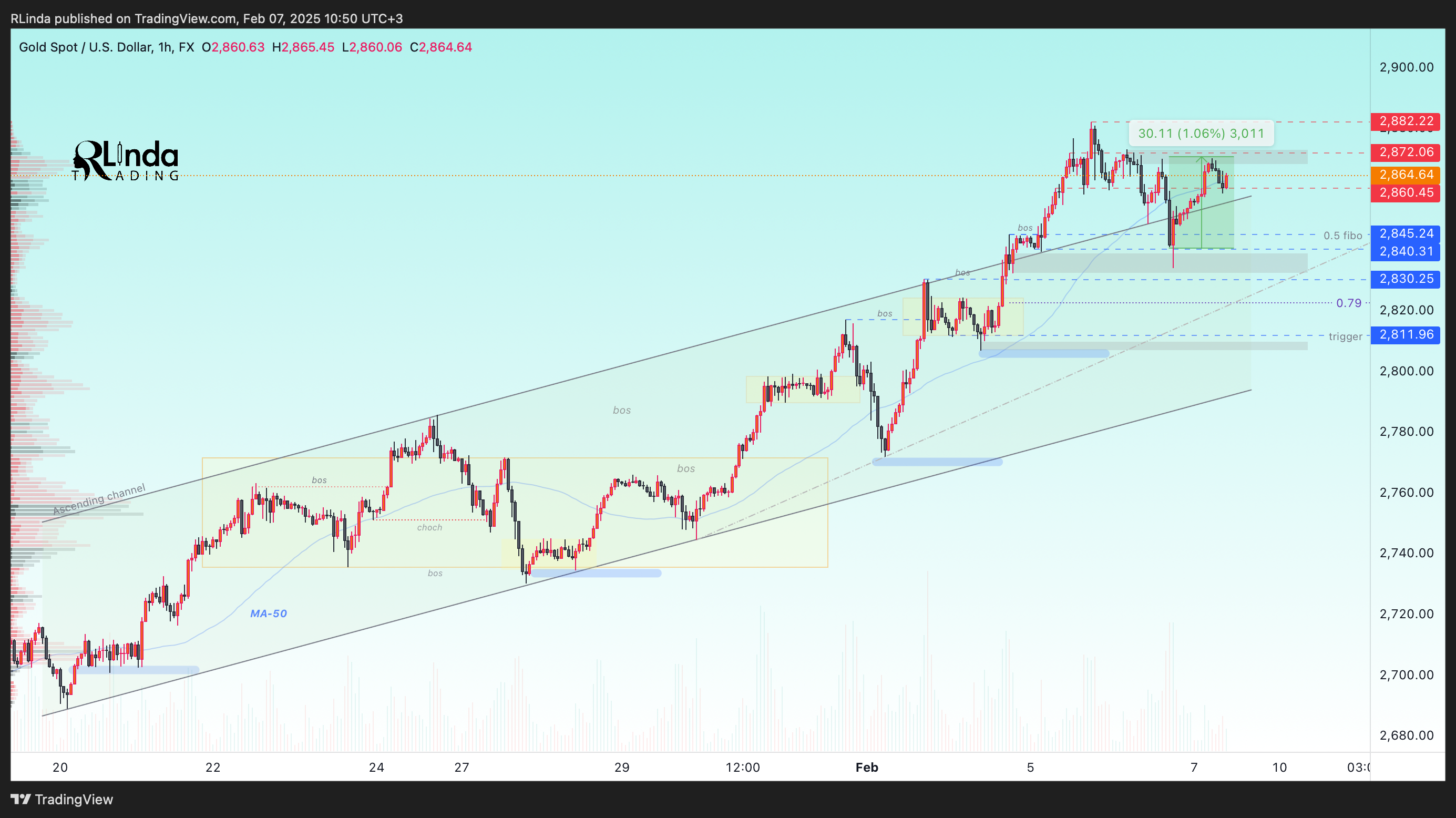FX:XAUUSD Chart Image by RLinda