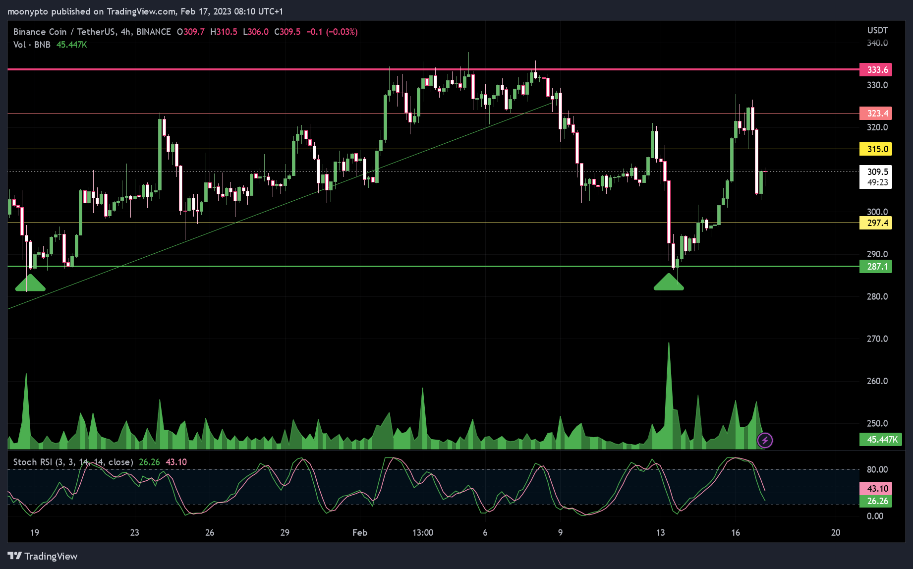 BINANCE:BNBUSDT Chart Image by moonypto