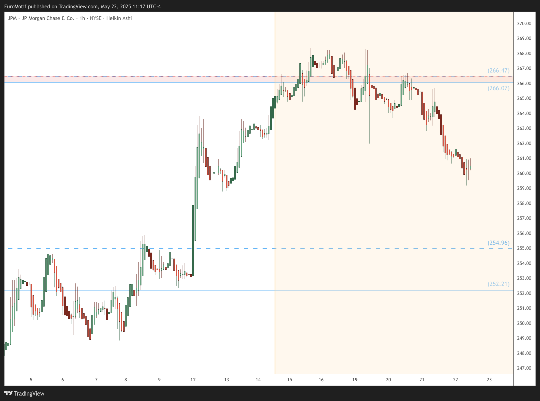 BATS:JPM Chart Image by EuroMotif