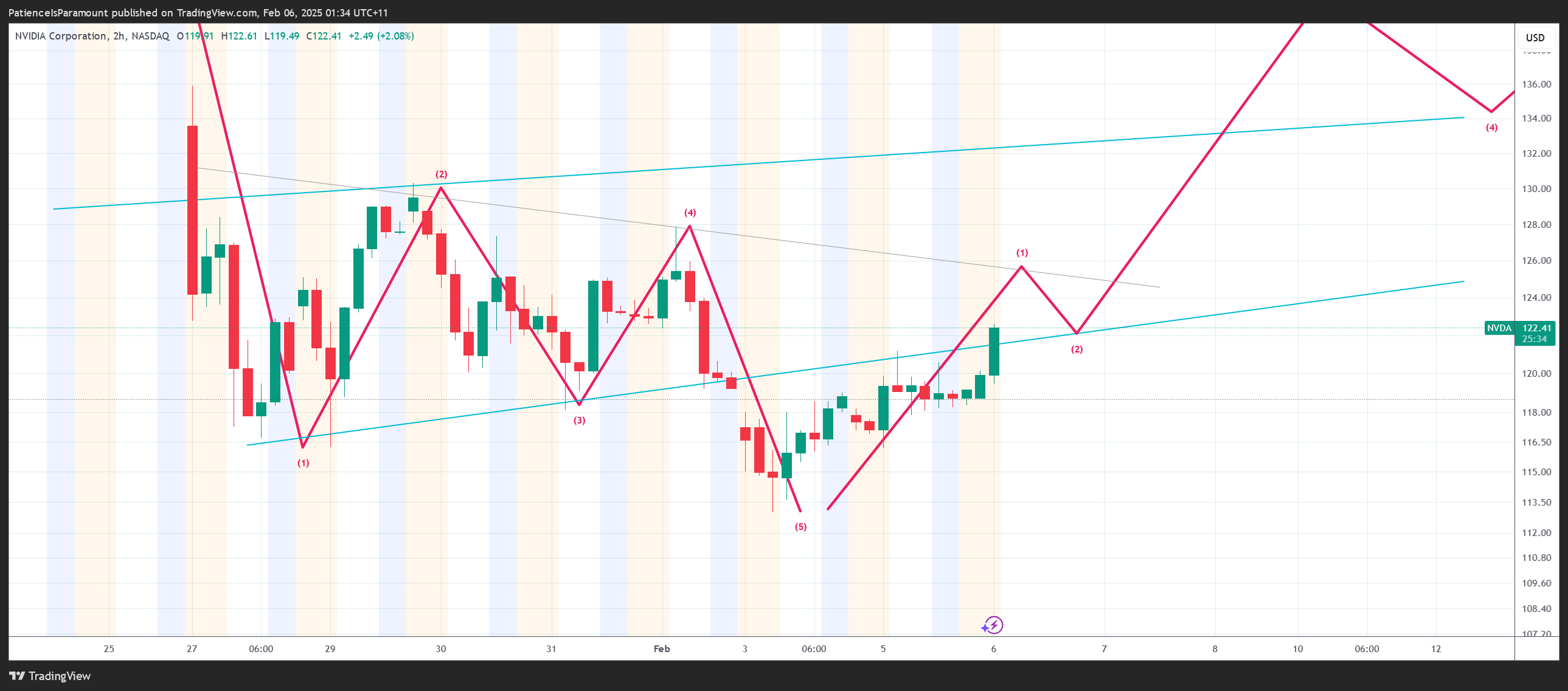 BATS:NVDA Chart Image by PatienceIsParamount