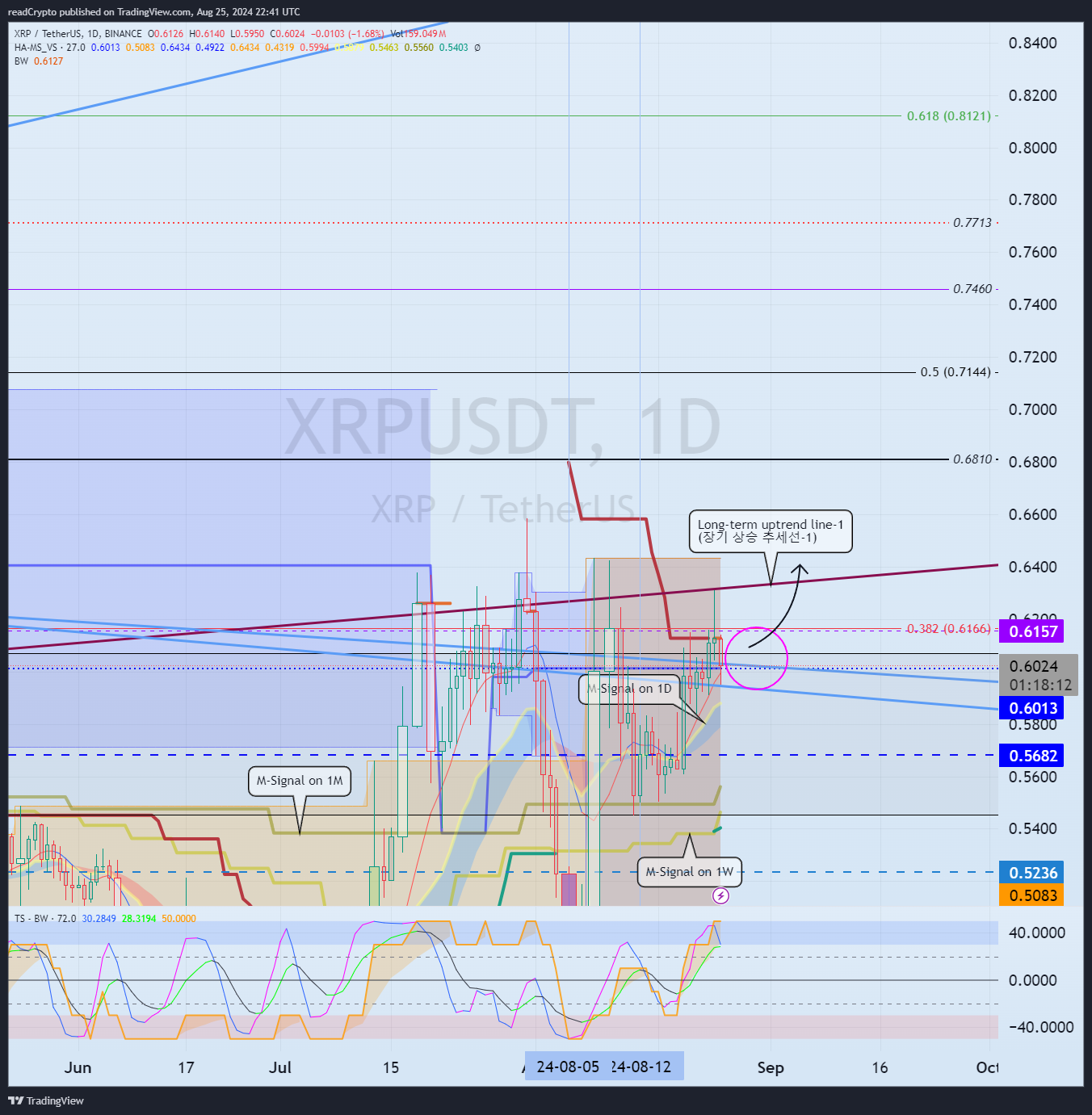 BINANCE:XRPUSDT Chart Image by readCrypto
