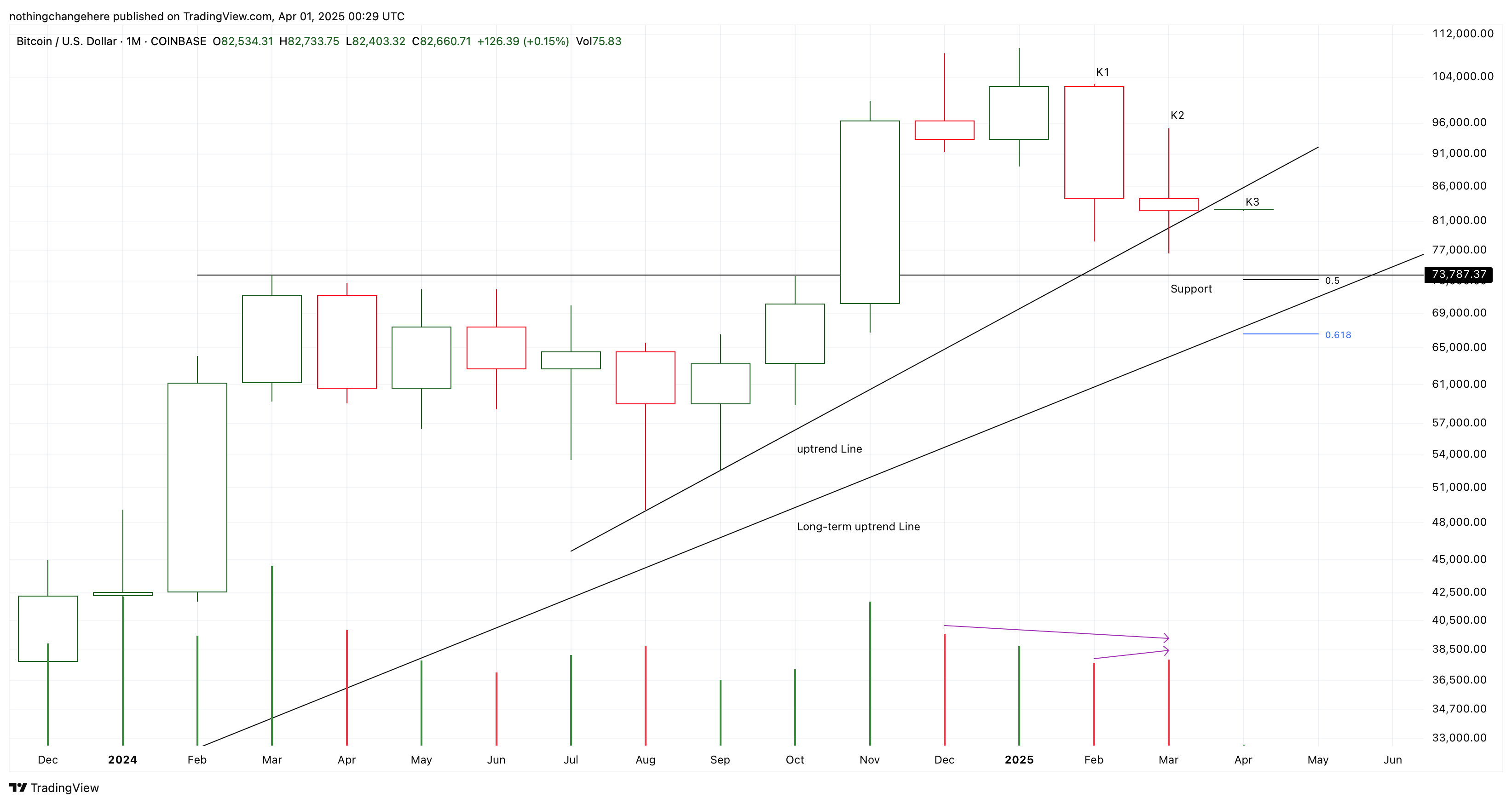 COINBASE:BTCUSD Chart Image by nothingchangehere