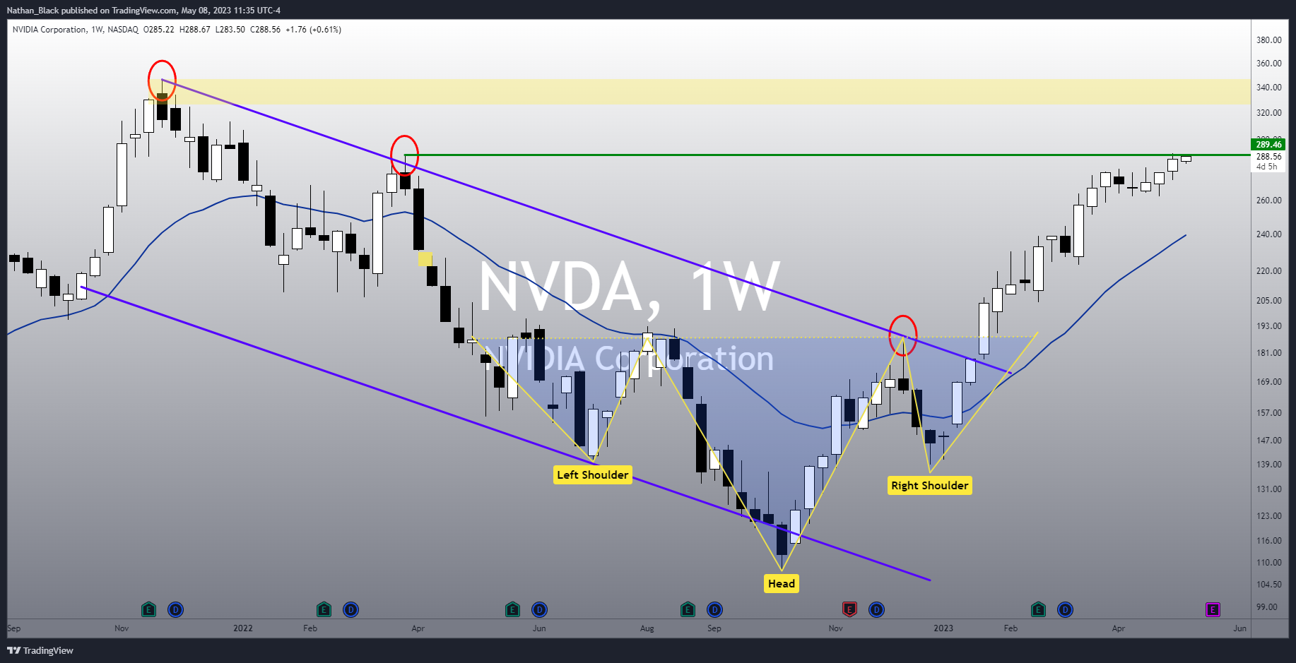 NASDAQ:NVDA Chart Image by Nathan_The_Finance_Hydra