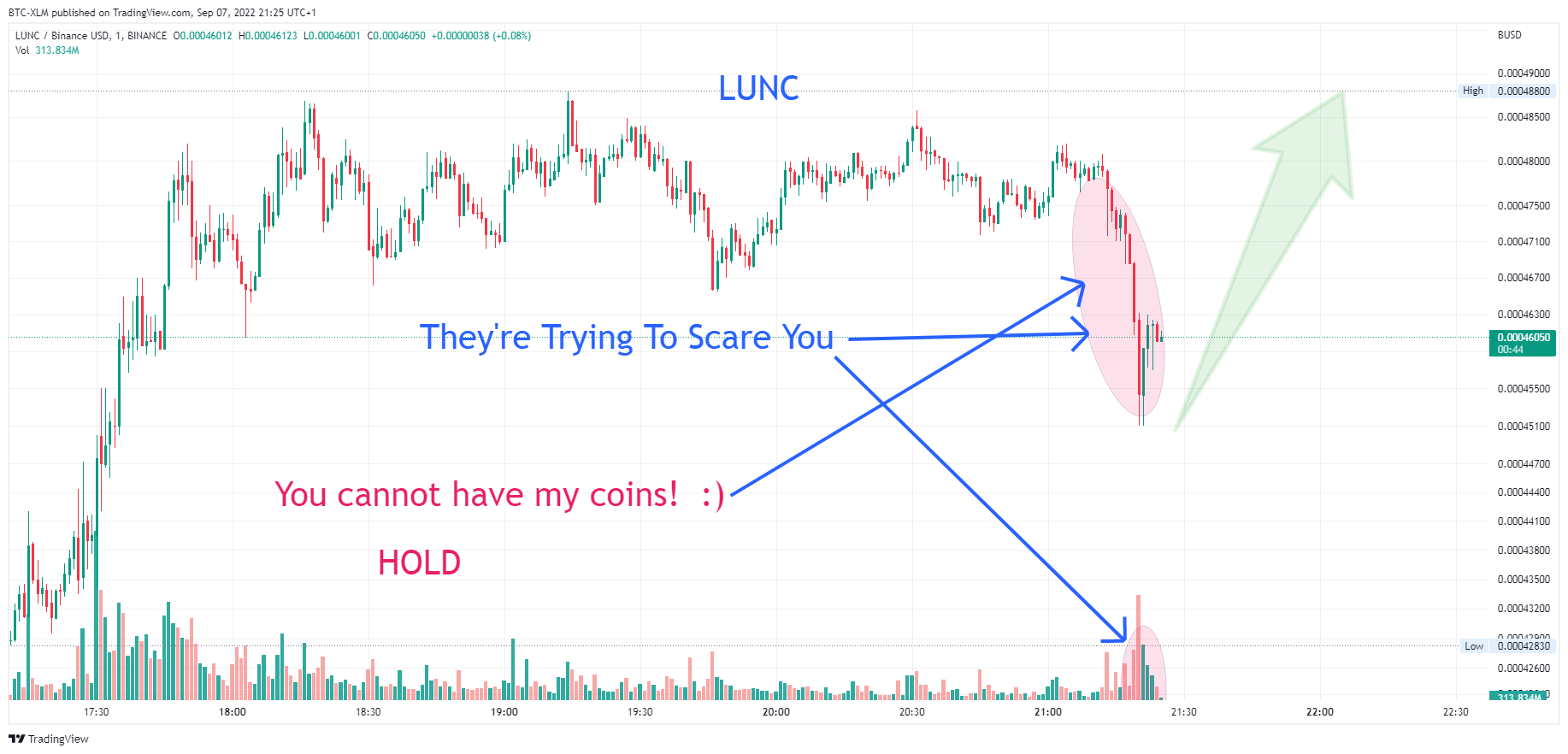 BINANCE:LUNCBUSD Chart Image by BTC-XLM