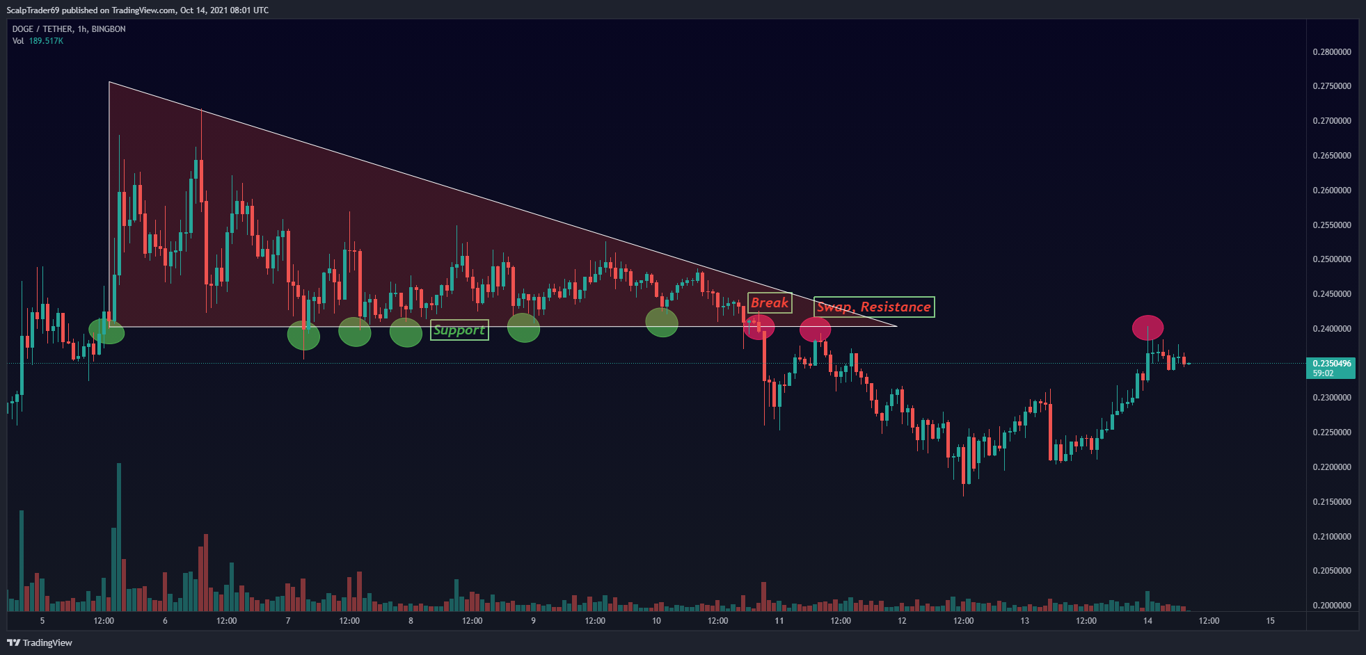 BINGBON:DOGEUSDT Chart Image by HesamUNT