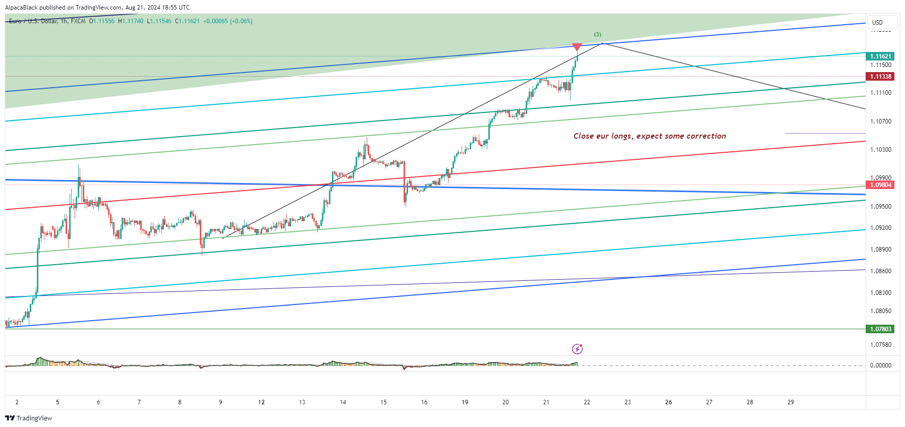 FX:EURUSD Chart Image by Vermarine