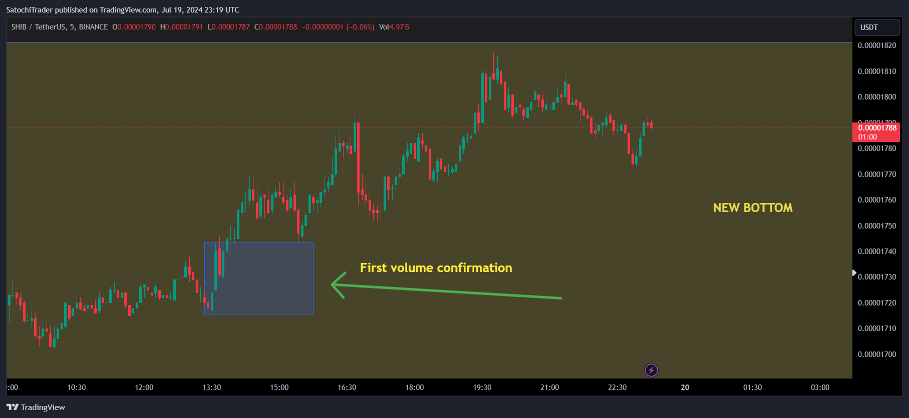 BINANCE:SHIBUSDT Chart Image by SatochiTrader