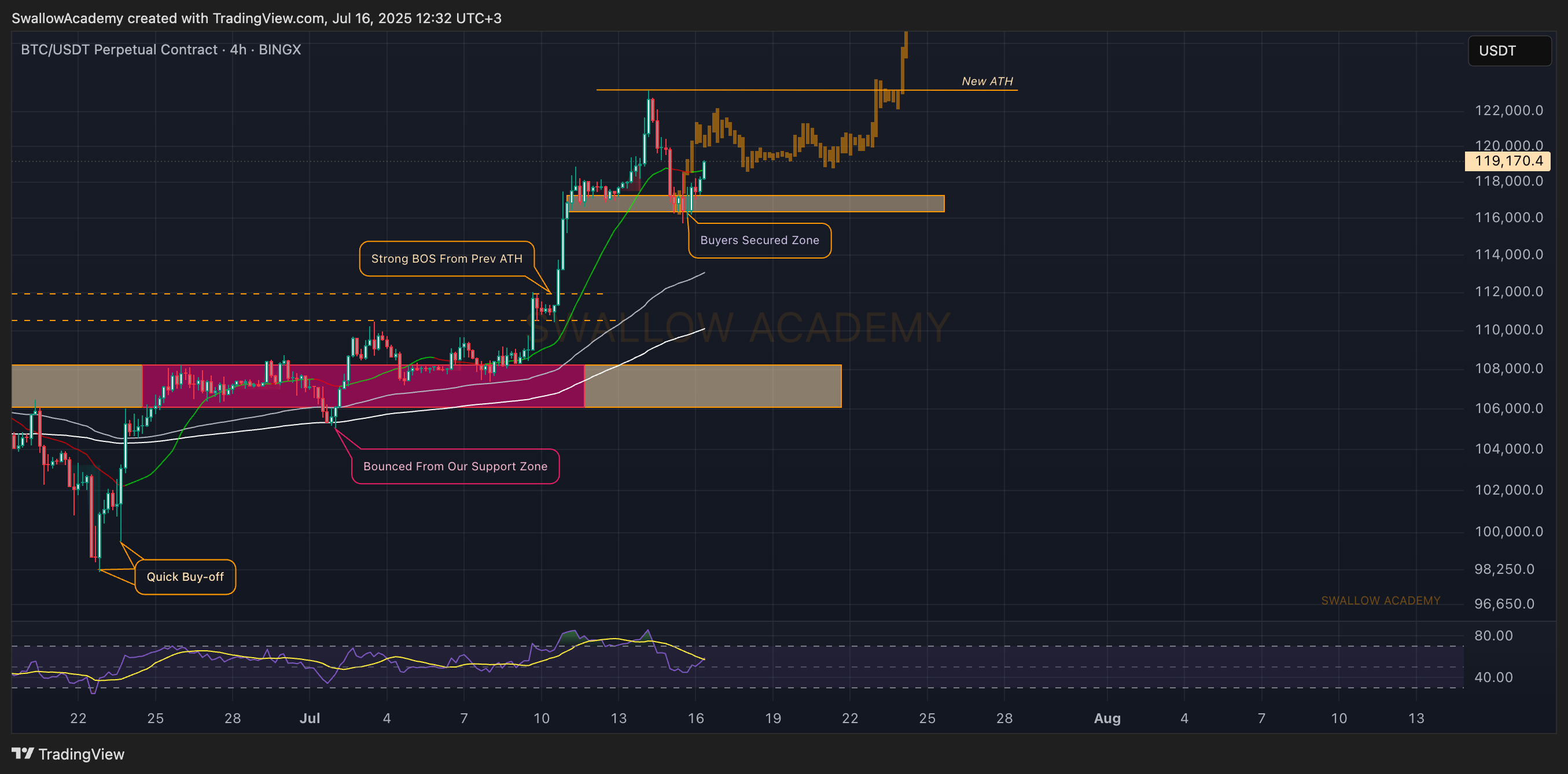 BINGX:BTCUSDT.P Chart Image by SwallowAcademy