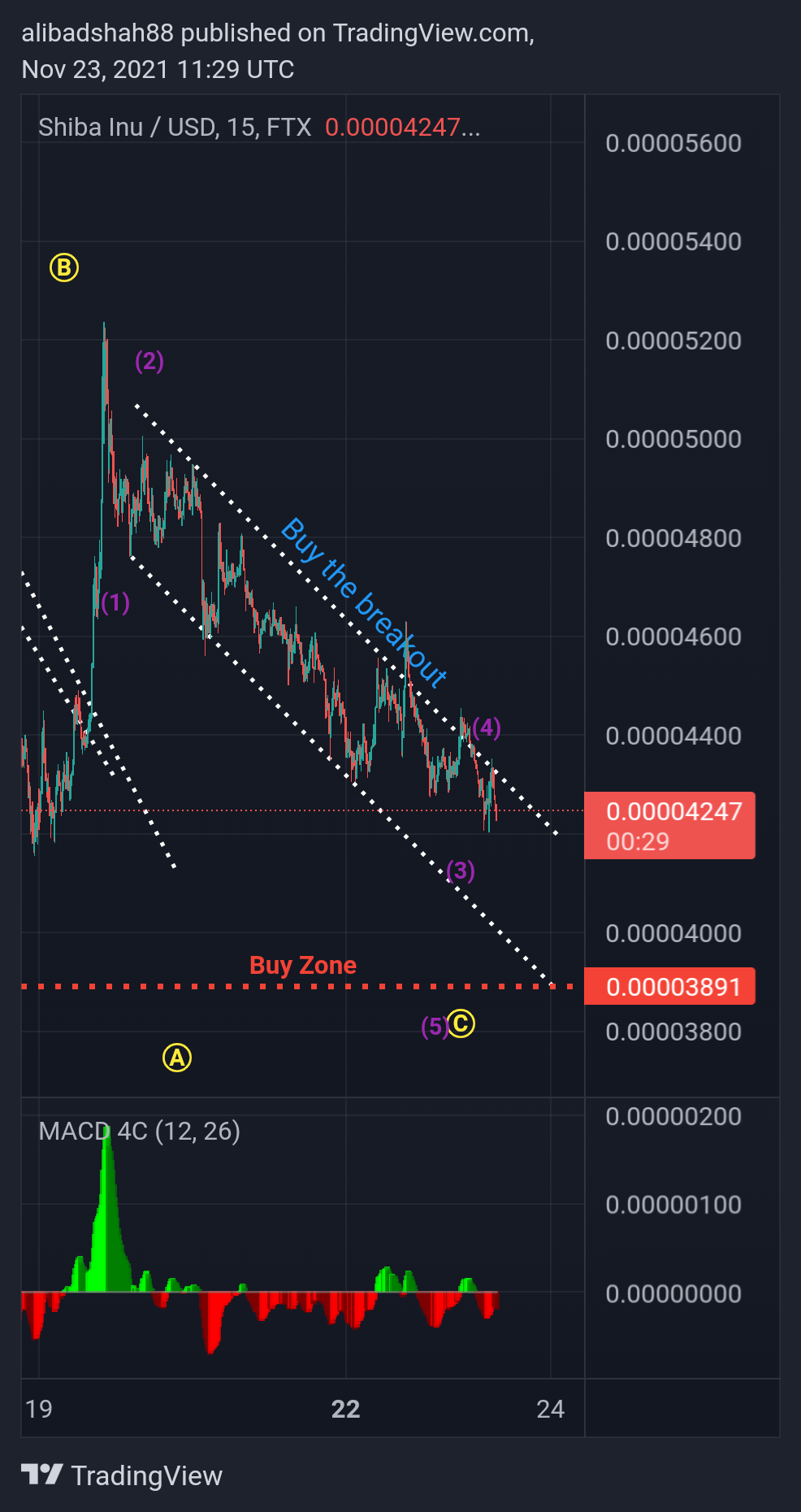 FTX:SHIBUSD Chart Image by alibadshah88