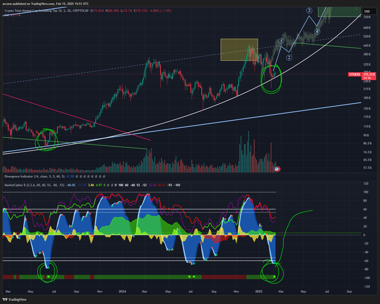 CRYPTOCAP:OTHERS Chart Image by arcone