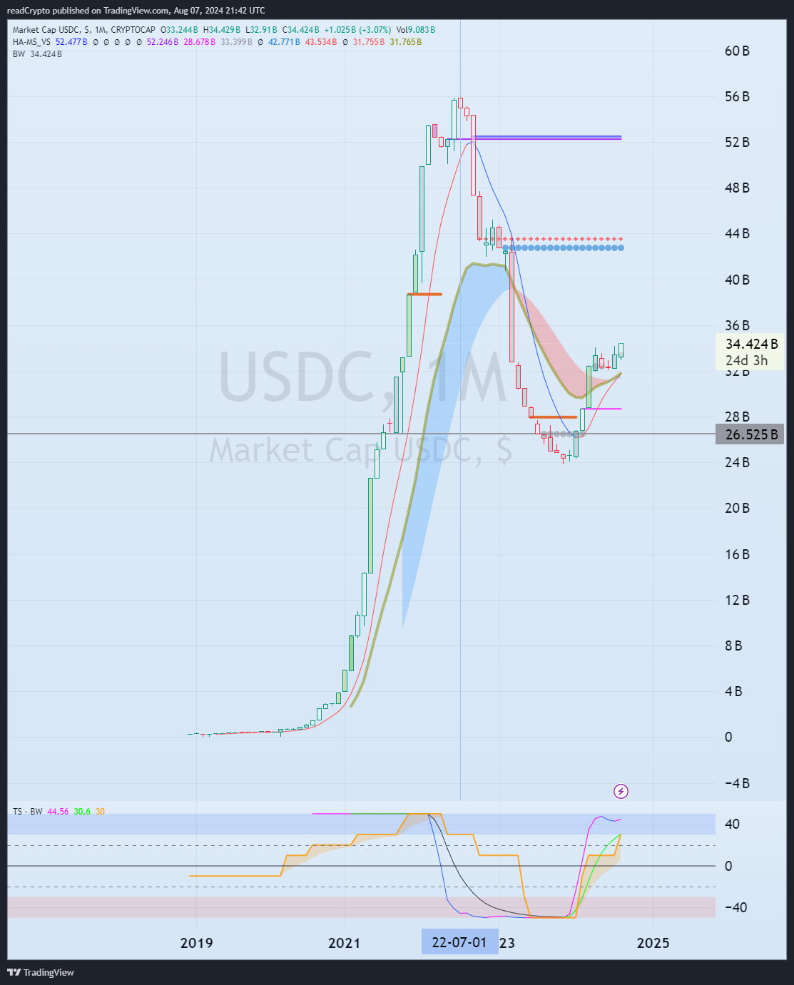 CRYPTOCAP:USDC Chart Image by readCrypto