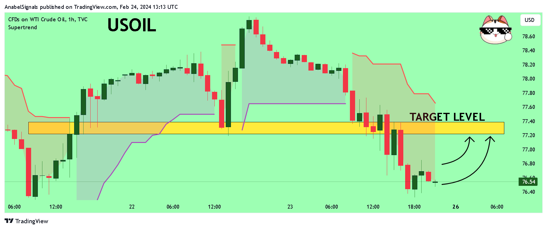 TVC:USOIL Chart Image by AnabelSignals