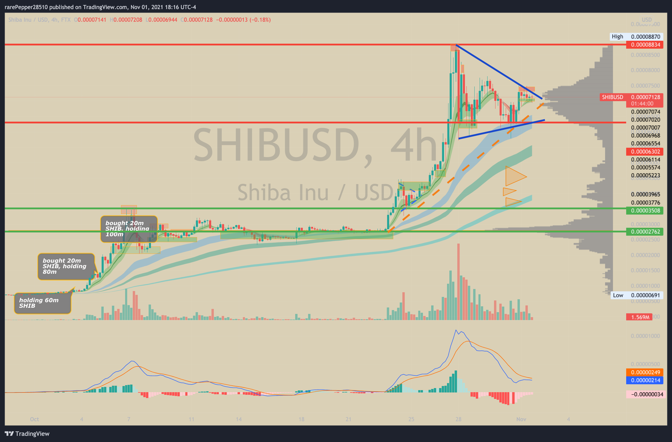 FTX:SHIBUSD Chart Image by rarePepper28510