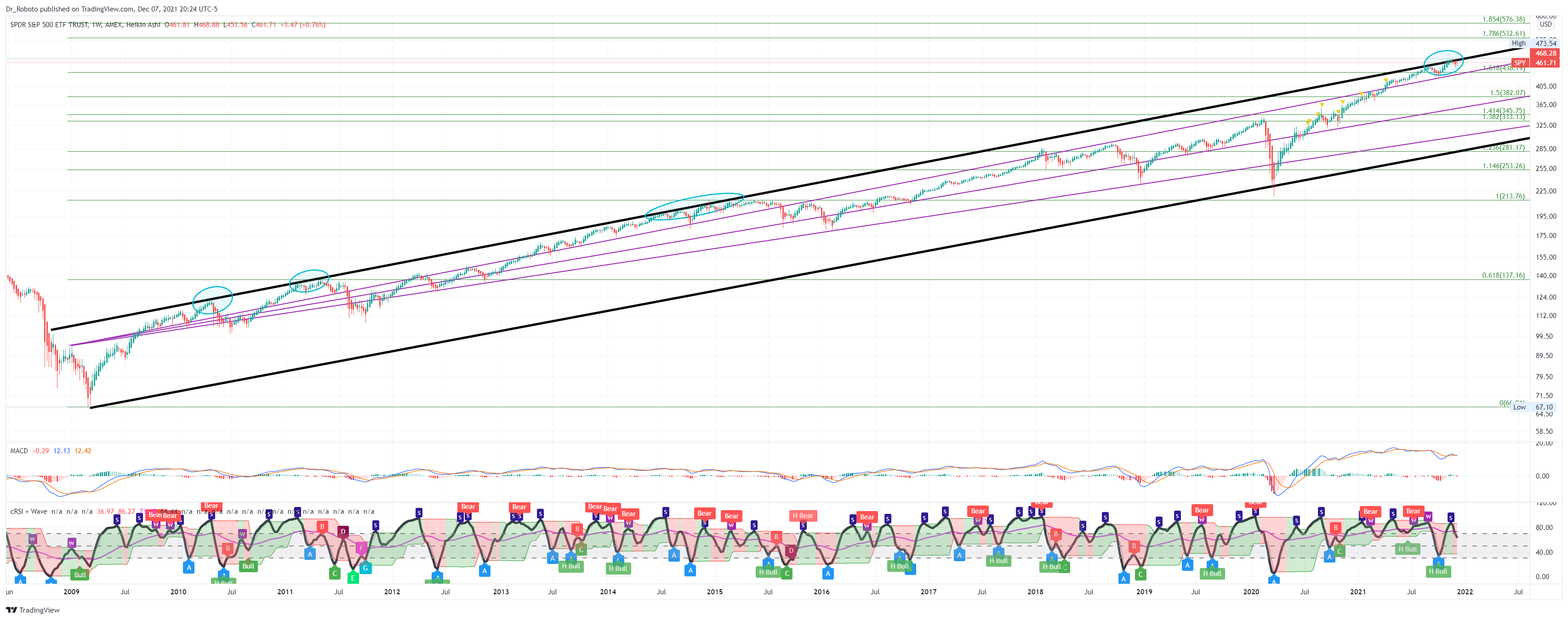 AMEX:SPY Chart Image by Dr_Roboto