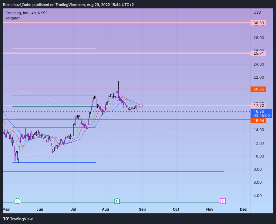NYSE:CPNG Chart Image by Bekiumuzi_Dube