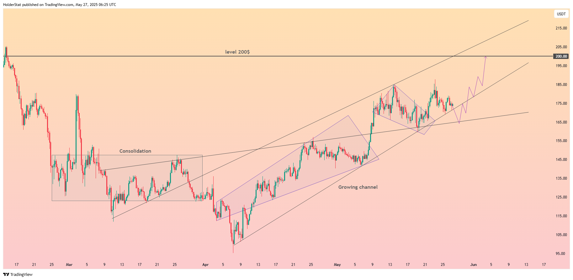 BINANCE:SOLUSDT Chart Image by HolderStat