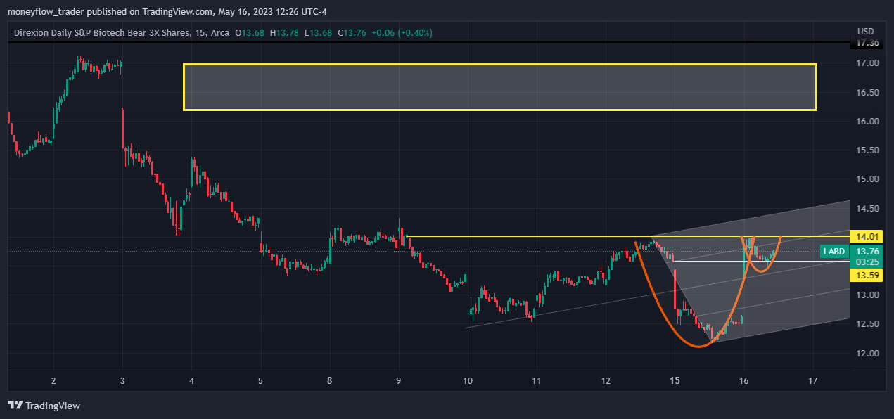 AMEX:LABD Chart Image by moneyflow_trader