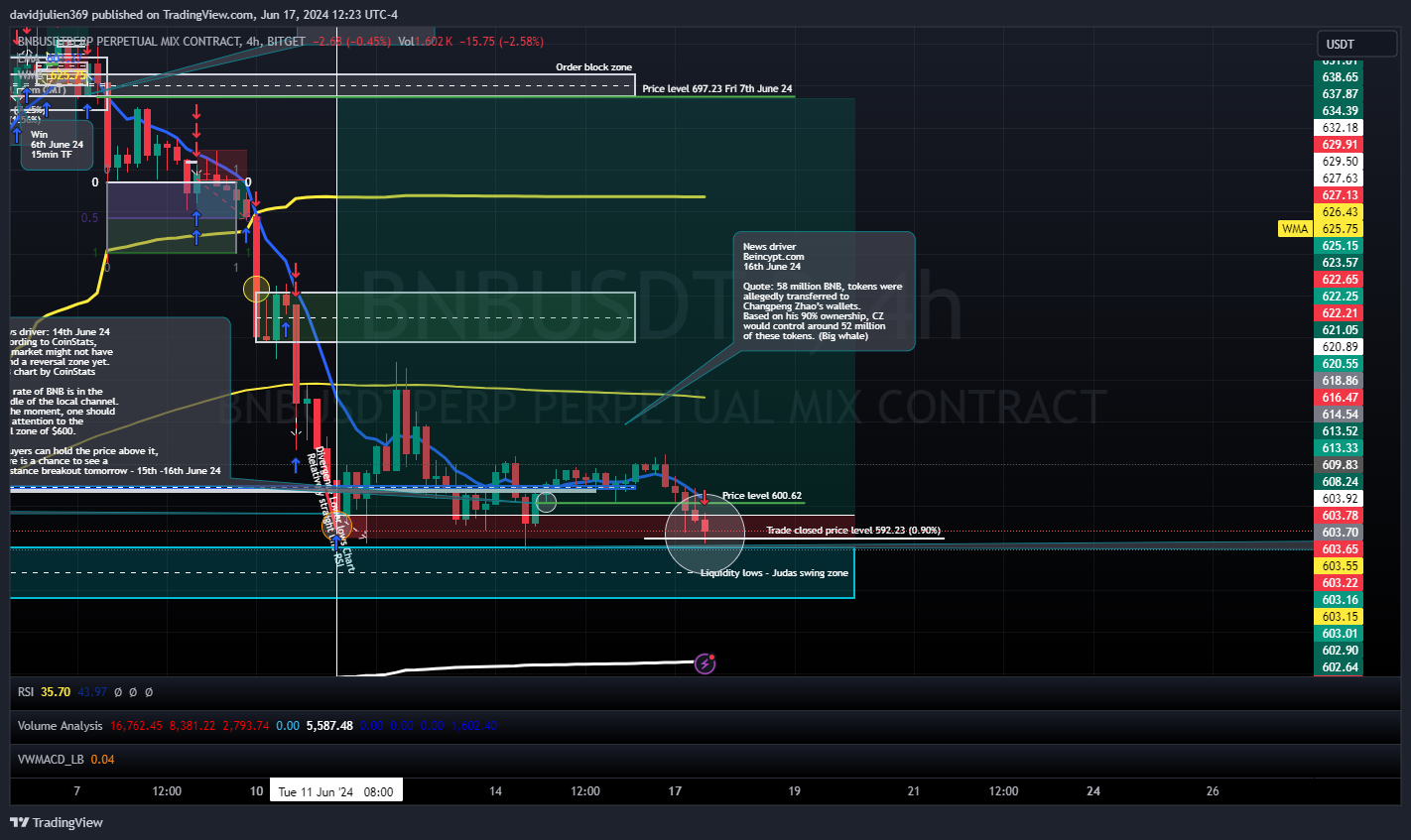 BITGET:BNBUSDT.P Chart Image by davidjulien369