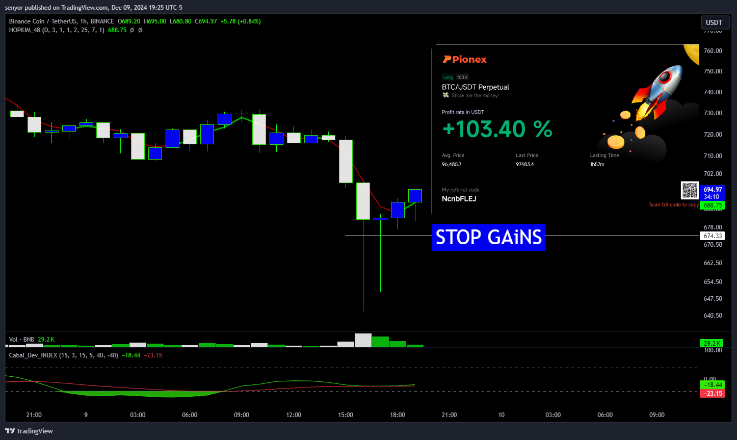 BINANCE:BNBUSDT Chart Image by senyor