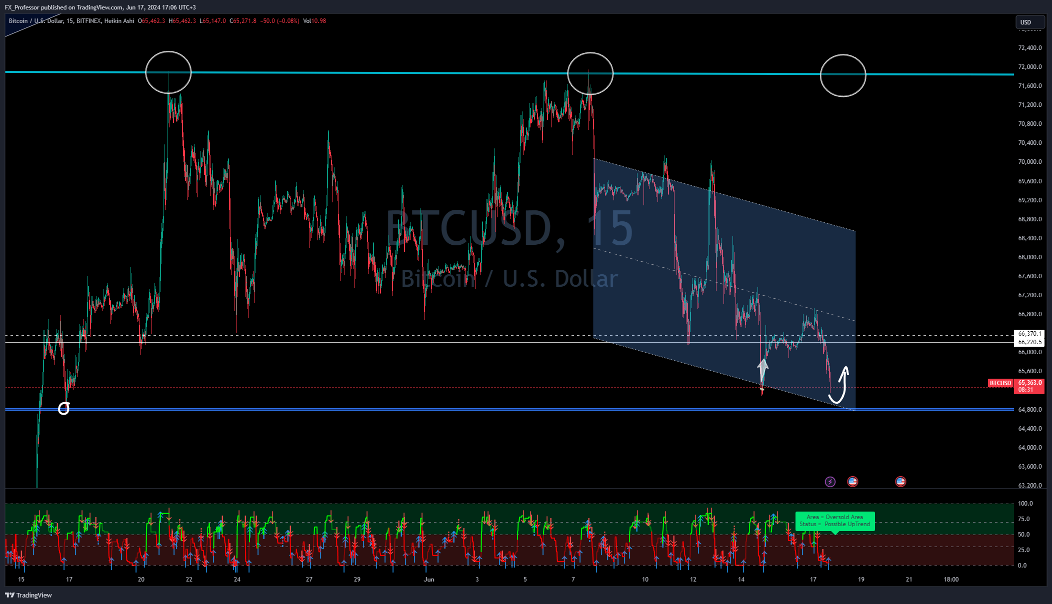BITFINEX:BTCUSD Chart Image by FX_Professor
