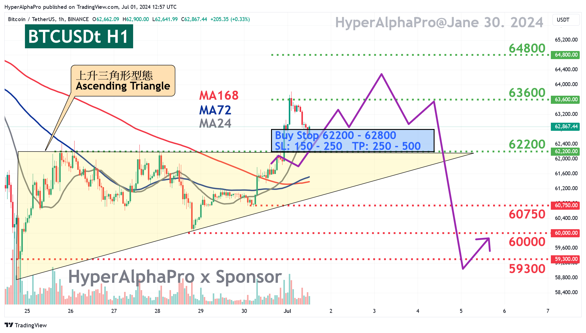 BINANCE:BTCUSDT Chart Image by HyperAlphaPro