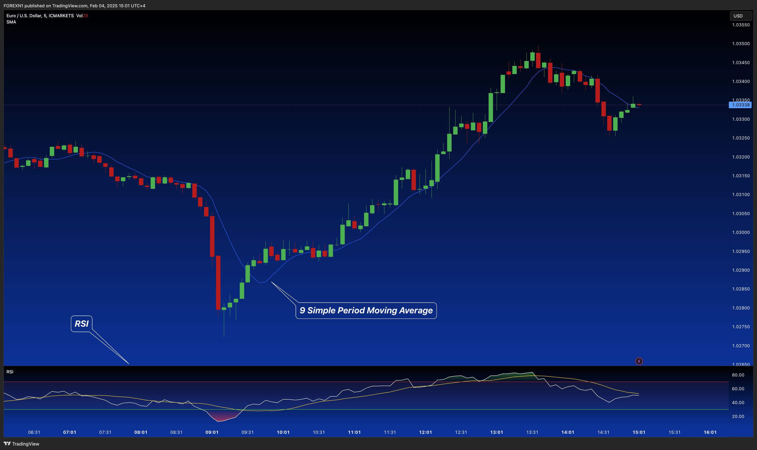 ICMARKETS:EURUSD Chart Image by FOREXN1