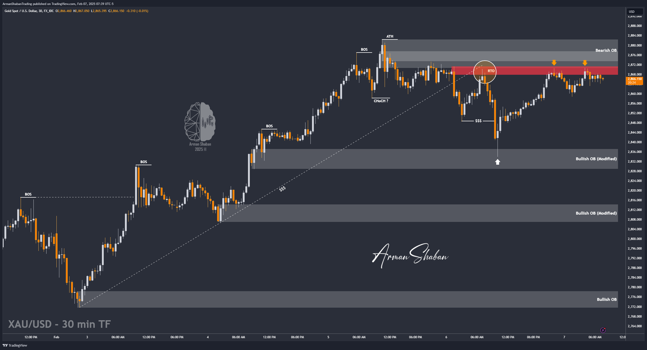 FX_IDC:XAUUSD Chart Image by ArmanShabanTrading