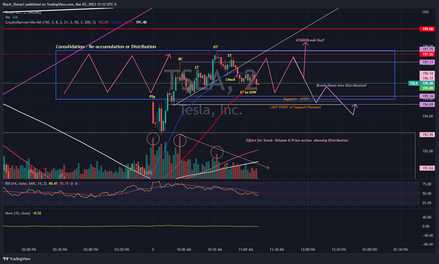 NASDAQ:TSLA Chart Image by Black_Sheep1