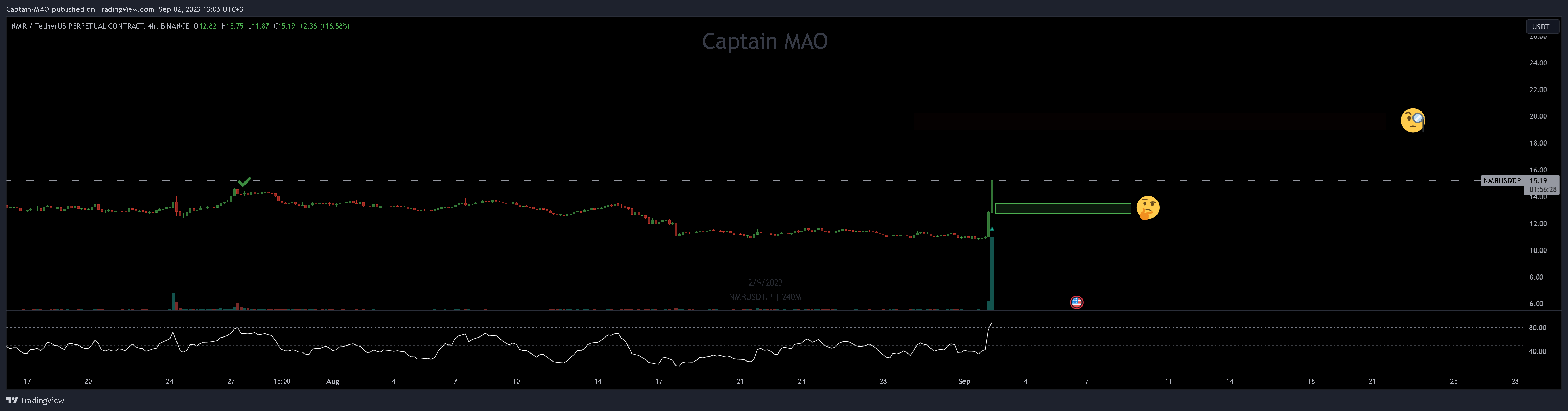 BINANCE:NMRUSDT.P Chart Image by Captain-MAO