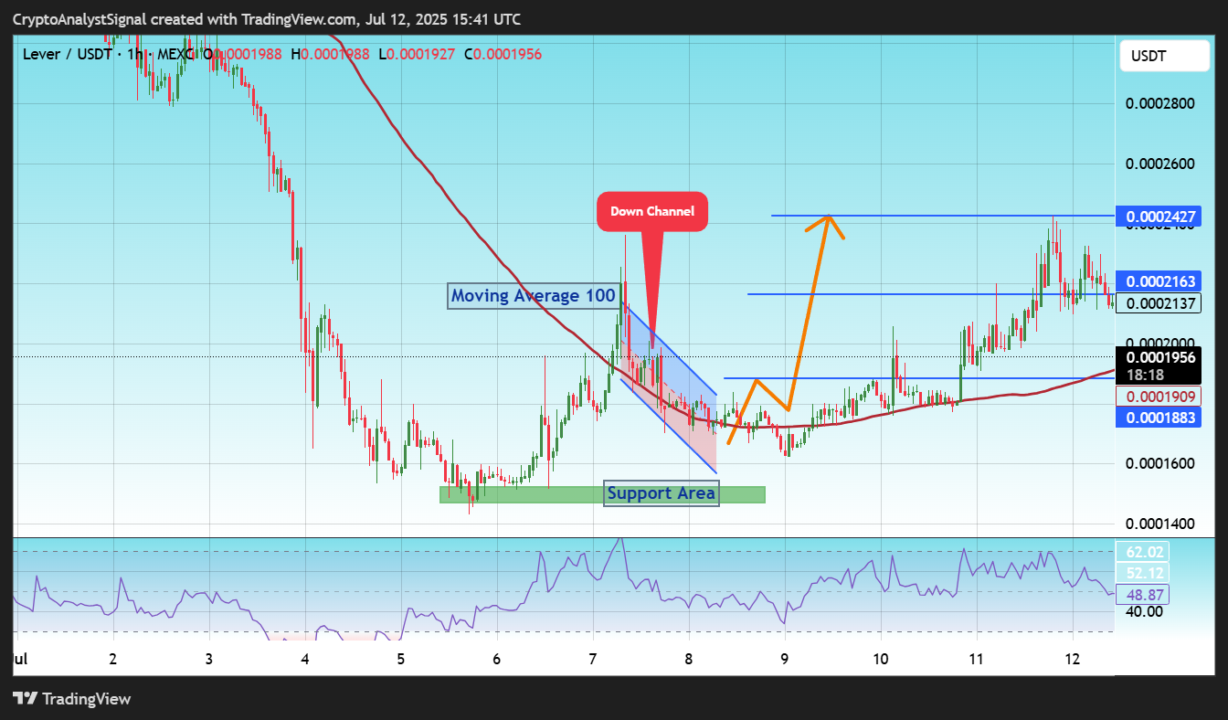 MEXC:LEVERUSDT Chart Image by CryptoAnalystSignal