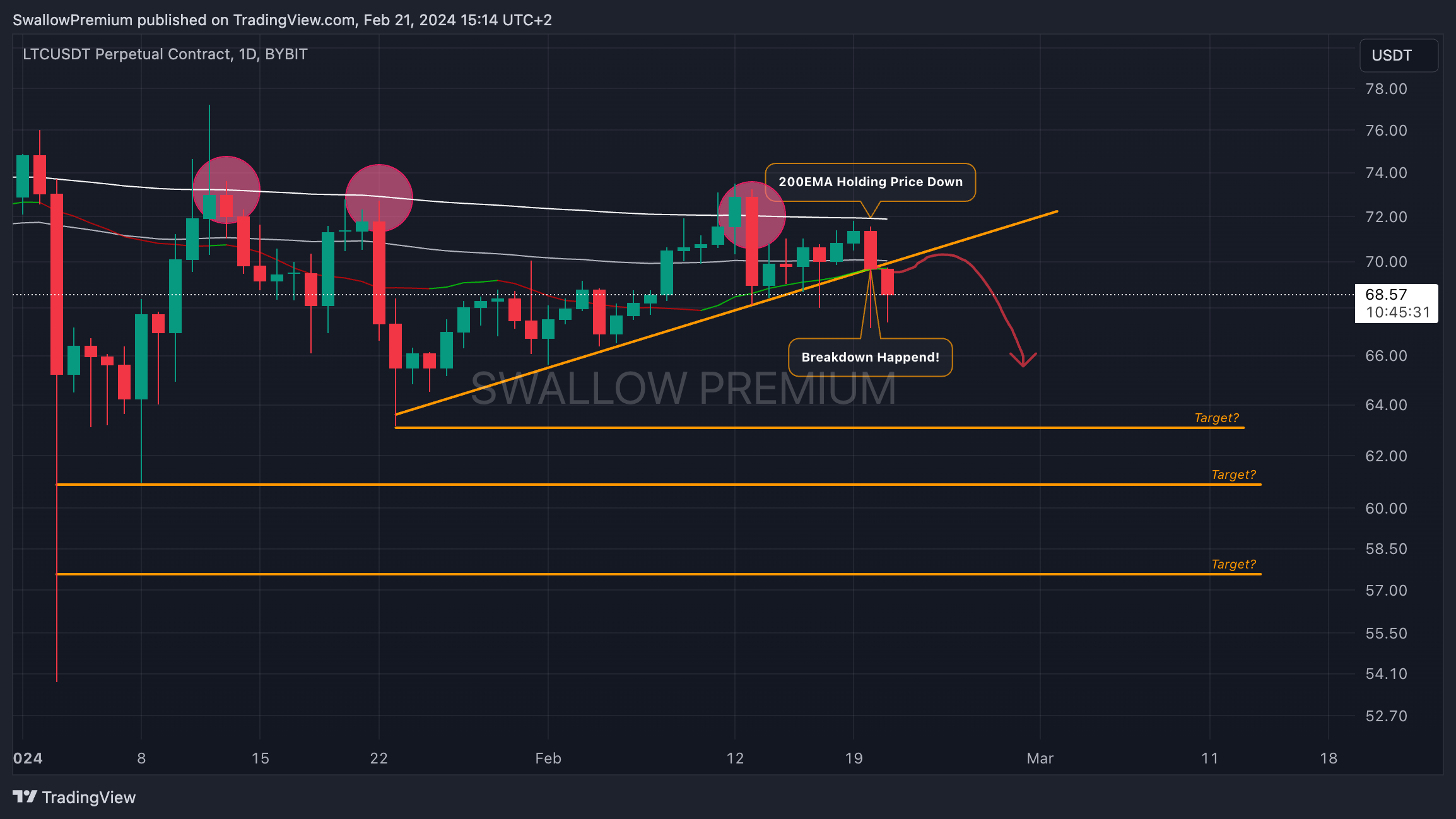 BYBIT:LTCUSDT.P Chart Image by SwallowAcademy