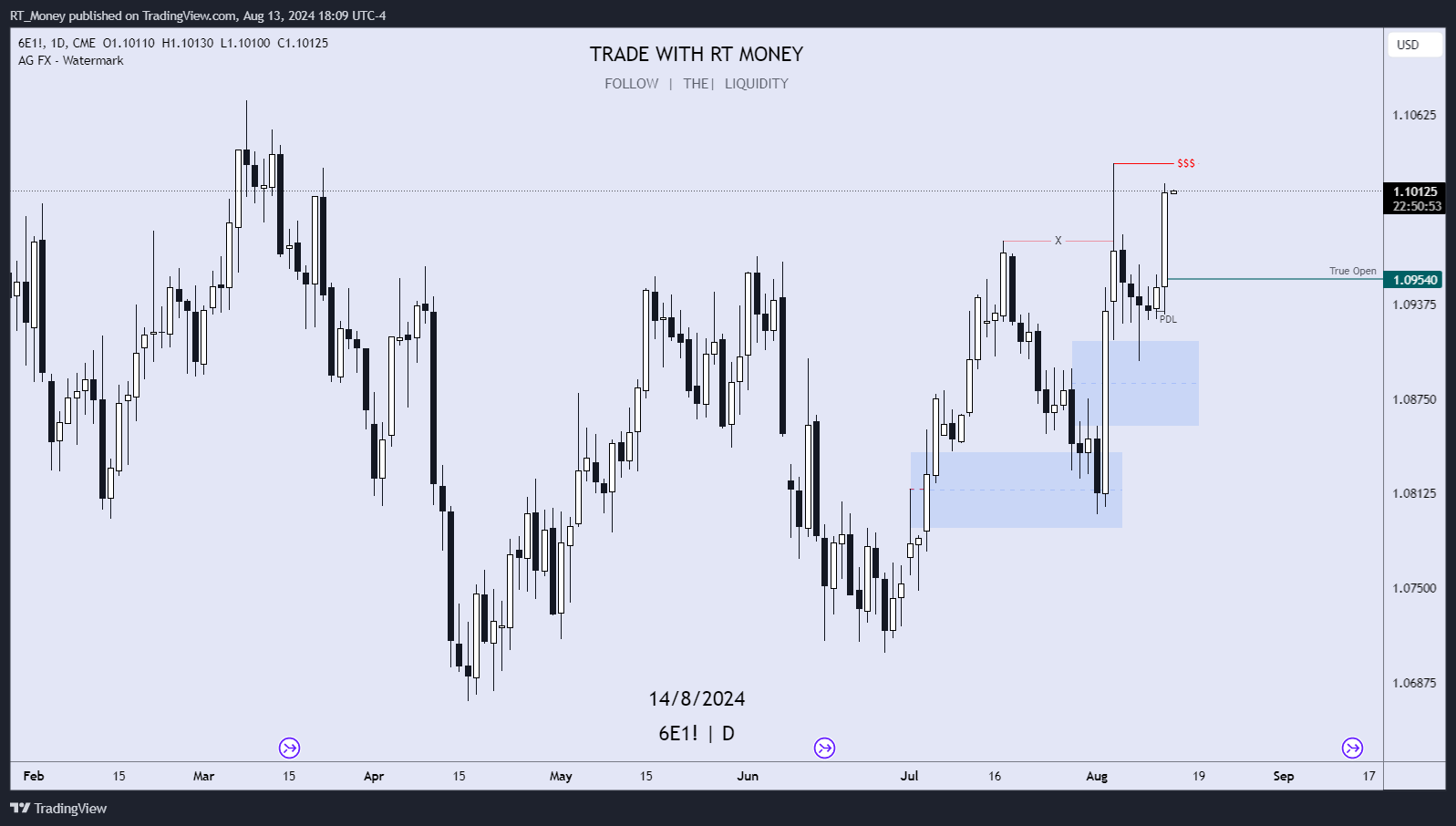 CME:6E1! Chart Image by RT_Money