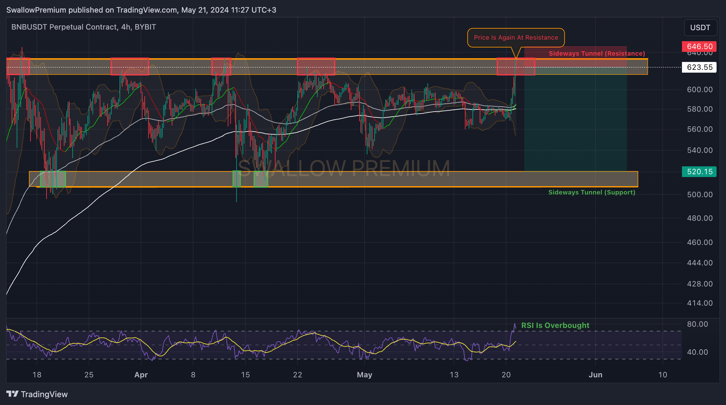 BYBIT:BNBUSDT.P Chart Image by SwallowAcademy