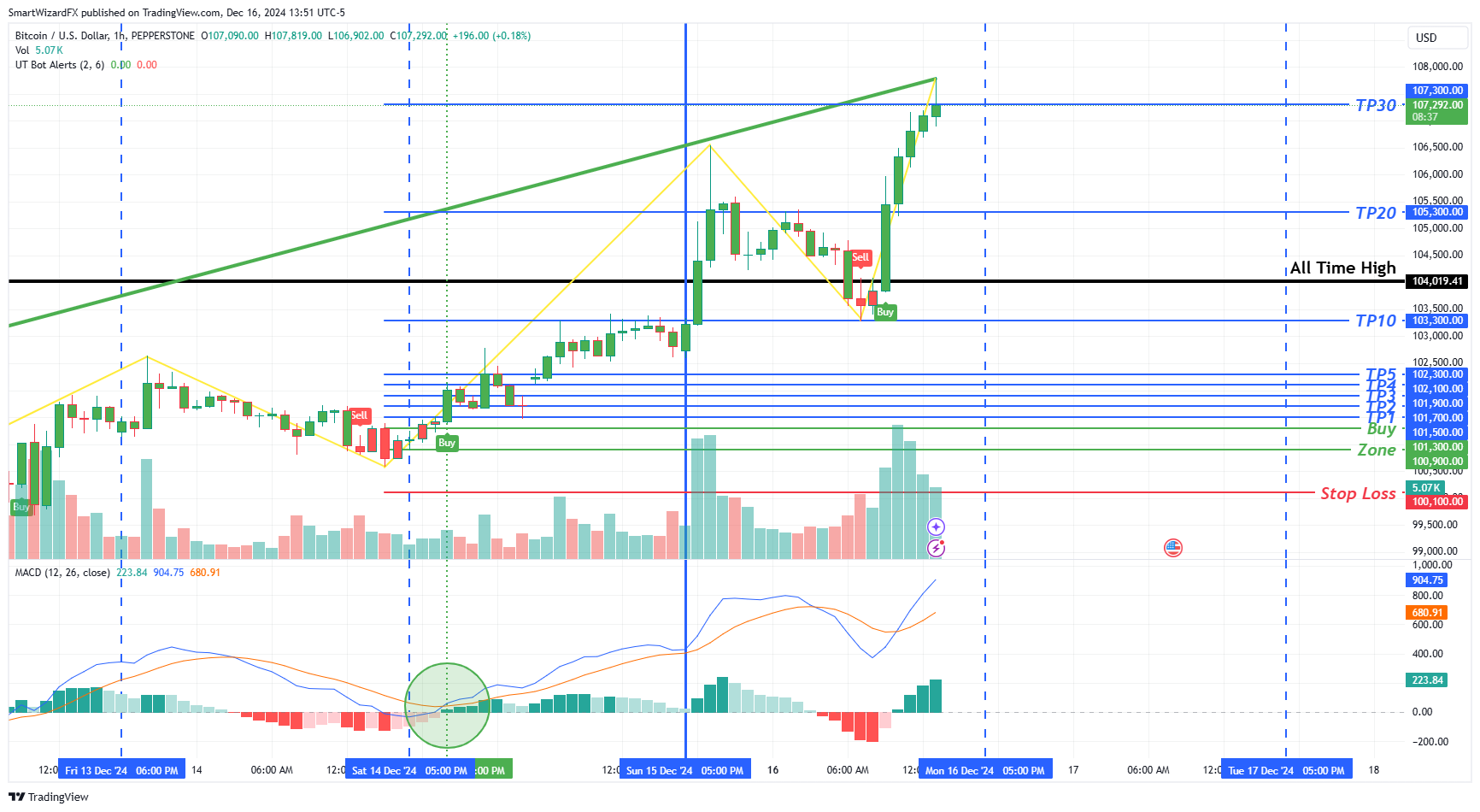 PEPPERSTONE:BTCUSD Chart Image by SmartWizardFX